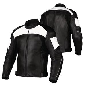 Veste en cuir de moto respirante de qualité supérieure en gros, dernier design personnalisé pour les vêtements de course automobile, service OEM - Product Image 1