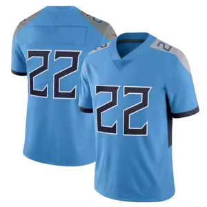 Jersey de fútbol americano con parche sublimado Boxy Fit de alta calidad con nombre y números personalizados para adultos - Product Image 3