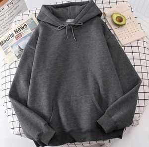 Sweat à capuche personnalisé avec logo imprimé par transfert thermique, coupe-vent, peint à la main, pour homme, 100% coton, style décontracté français, vintage, surdimensionné - Product Image 5