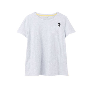 Camisetas de algodón de verano para mujer, camiseta elegante con cuello redondo, de secado rápido, ecológica, diseños de impresión personalizados, punto informal - Product Image 6