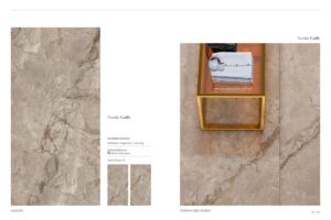 Carreaux de porcelaine de qualité supérieure fabriqués en Inde 1200x2400mm aspect marbre moderne grand format pour une utilisation au mur et au sol pour les villas chambres d'hôtel - Product Image 6