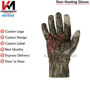 Guantes de caza de camuflaje OEM logotipo personalizado y colores disponibles fabricante de guantes de caza OEM Forro térmico cálido listo para enviar - Product Image 5