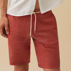 กางเกงกีฬาขาสั้นของผู้ชายผ้าคอตตอน100% กางเกงลำลองสำหรับใส่วิ่งวิ่งกีฬาผู้ชายแฟชั่นใหม่ - Product Image 2