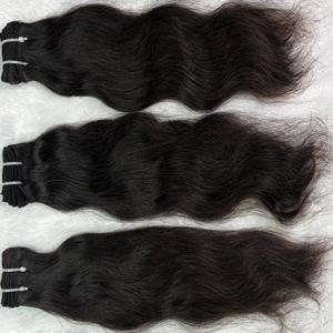 ผมต่อจากผมมนุษย์แท้แบบเรมี่ธรรมชาติที่เรียบเนียนไม่ผ่านกระบวนการสำหรับเด็กหญิงและผู้หญิงจากวิหาร - Product Image 3