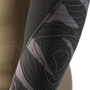 Combinaison de plongée en apnée à manches longues couleur personnalisée en gros pour hommes Nouveau design de maillot de bain complet - Product Image 4