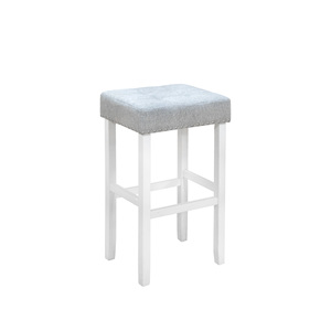 Taburete de Barra de Color Natural Moderno, Precio Razonable, Fabricación en Vietnam, Silla de Comedor con Funda Extraíble, Material Metálico - Product Image 1