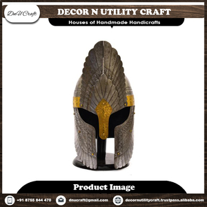 Casque Viking de style vintage magnifiquement conçu en acier gravé en laiton couleurs personnalisables Art de haute qualité à collectionner - Product Image 3