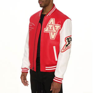 Veste en cuir Avirex pour hommes de haute qualité la plus vendue nouvelle édition vestes en cuir véritable de haute qualité - Product Image 5