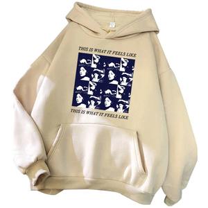 Sudadera con Capucha de Algodón 100%, Diseño Moderno, Estilo Urbano, Patrón Liso, Impermeable, Antiencogimiento, Método de Tejido de Punto, 2026 - Product Image 4