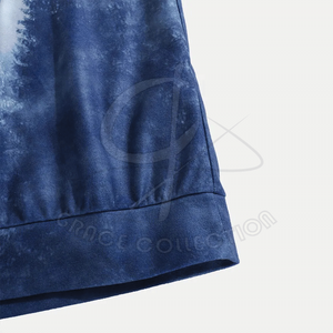 Sudadera con Capucha de Invierno 100% Algodón, Diseño de Hombros Caídos, Patrón Sólido, Tejido Transpirable Ecológico, Cuello con Capucha, Diseño con Bolsillos, Personalizable - Product Image 3