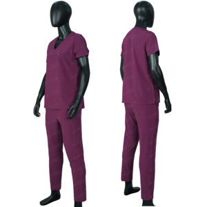 Blaze combat porter Premium personnalisé soins de santé gommages uniformes ensembles infirmière manches courtes uniformes hospitaliers sergé tissu unisexe pour - Product Image 2