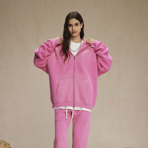 Custom Men's Sport <b>Zipper</b> <b>Hoodies</b> Embroidered or Printed Logo Blank Cotton Zip up in Black and <b>Red</b> <b>Hoodies</b> for Unisex - Product Image 3