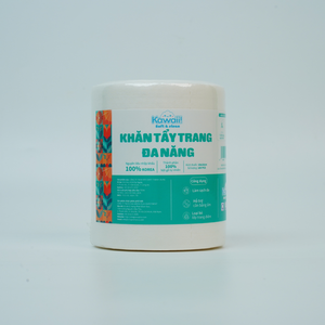 Serviettes de visage Kawaii fabriquées au Vietnam 100 feuilles jetables 10x10cm lingettes démaquillantes douces - Product Image 4