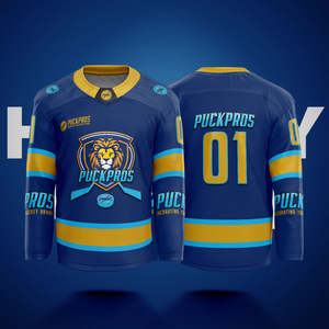 OEM&ODM Polyester Broderie personnalisée Tackle Twill Uniforme de hockey sur glace Sublimation complète Vêtements de hockey sur glace - Product Image 6