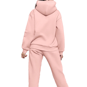 High Quality Custom Oversized Women's Tracksuit Quick-Drying Size Custom Logo and Solid Color - Product Image 4