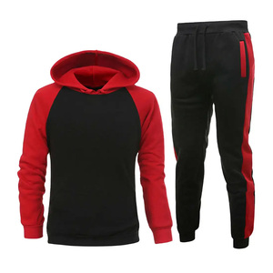 Nouvel Arrivage Survêtement Homme Hiver 2 Pièces Coupe Droite à Capuche Uni 100% Polyester Respirant Léger Design Personnalisé pour le Jogging - Product Image 5