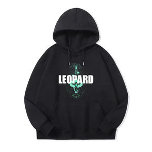 Sudadera con capucha y cremallera personalizada para hombre, suéter con cremallera serigrafiada, accesorio de temporada de invierno de talla grande de 100% algodón - Product Image 1