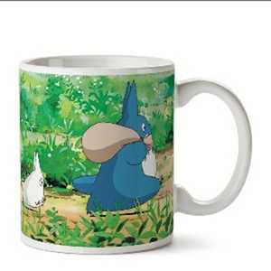 Tasse en céramique Mon voisin Totoro Studio Ghibli, design de dessin animé, passe au lave-vaisselle et au micro-ondes, tasse en argile pour cadeaux d'affaires et usage personnel - Product Image 1