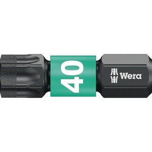 Wera Impaktor DC Bit <b>Set</b> T40 25mm Length 1/4" C6.3 Drive 10-Piece <b>Screwdriver</b> Bits - Product Image 1