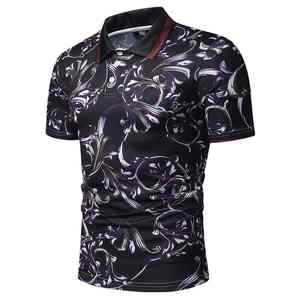 Camisas de polo para hombre al por mayor de manga corta ropa informal de poliéster spandex tela diseñada para ropa deportiva de EE. UU. y eventos promocionales - Product Image 3