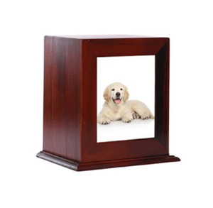 Urnes souvenir avec cadre photo pour animaux de compagnie de haute qualité urnes souvenir urnes pour chat et chien cendres urnes commémoratives pour animaux de compagnie - Product Image 3
