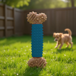 Osso da Masticare per Cani al Gusto di Manzo a Lunga Durata, Giocattolo Premium per Cuccioli - Product Image 3