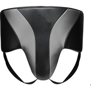 Protège-aine de boxe Confortable en cuir PU Protecteur d'entraînement d'arts martiaux Protège-aine Logo et couleur personnalisés - Product Image 1