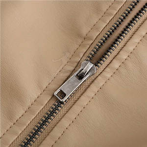 Venta al por mayor chaqueta de cuero de moda de las mujeres chaqueta de cuero de la PU de alta calidad chaqueta de cuero - Product Image 4