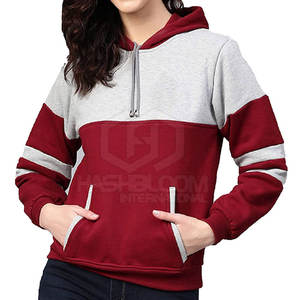 Sweats d'hiver décontractés grande taille pour femmes sweats à capuche surdimensionnés tissu tricoté respirant quantité minimale de commande bas sweats à capuche imprimés avec logo personnalisé - Product Image 1
