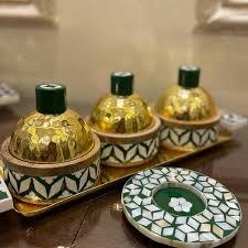 Quemador de Incienso con Incrustaciones de Nácar Natural, Bandeja de Nácar 2025, Caja de Resina Medkhan, Juego de Regalo Hecho a Mano y Duradero - Product Image 5