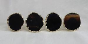 Juego de Anillos para Servilletas de Resina Acrílica Moderna, Elegante, Duradero y Ecológico, Accesorio de Mesa para Decoración de Hogar, Hotel y Banquetes - Product Image 3