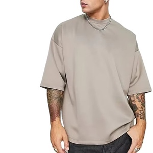 Camiseta informal para hombre, tela de algodón gruesa de secado rápido, diseño personalizable, camisetas de manga corta con estilo en blanco en Nurak en 2025 - Product Image 1