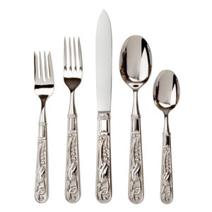 Wholesale Flatware Stainless Steel Highest Quality Cutlery <b>Knife</b> Spoon <b>and</b> <b>Fork</b> <b>Set</b> for Wedding Events - Product Image 2