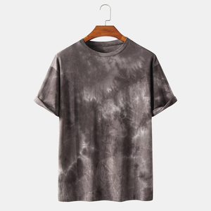 T-shirts Homme à Manches Courtes Col Rond Coupe Classique en Coton/Bambou Respirant Séchage Rapide Style Hip-Hop Streetwear OEM - Product Image 4