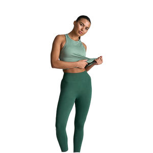 เสื้อกล้ามผู้หญิงคุณภาพสูง ผลิตจากผ้าแคนวาสเป็นมิตรกับสิ่งแวดล้อม แห้งเร็ว ซึมซับเหงื่อได้ดี ผลิตตามสั่ง ผ้าฝ้าย 100% พร้อมโลโก้ด้านหน้า เหมาะสำหรับออกกำลังกาย - Product Image 6