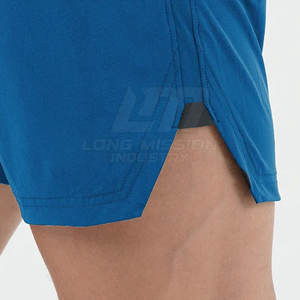 Pantalones Cortos Deportivos para Gimnasio, Diseño Nuevo, para Hombre, Hechos con Spandex y Poliéster, al Mejor Precio, Servicio OEM - Product Image 6