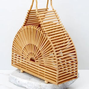 Viet Fargimex diseño natural bolsas de bambú vietnamitas para ir de compras artesanías de madera viva sostenible de moda fabricante vietnamita - Product Image 1