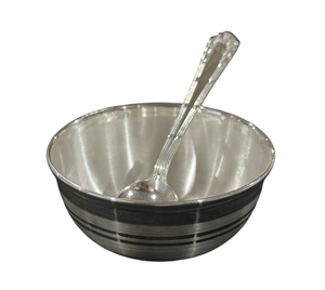 Cuenco de postre de acero inoxidable de la mejor calidad, precio más bajo, artesanías, cuenco para bebé y mesa de cena usados - Product Image 2