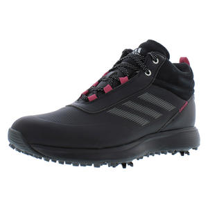 Chaussures Adidas S2g Mid pour femmes Couleur : Noir foncé/Argent métallisé rose sauvage 100% authentique - Product Image 1