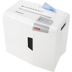 HSM Shredstar X5 P-4 White/Silver <b>Paper</b> Shredder Efficient Particle Cut on Staples <b>Paper</b> Clips Credit Cards CDs/DVDs - Product Image 5