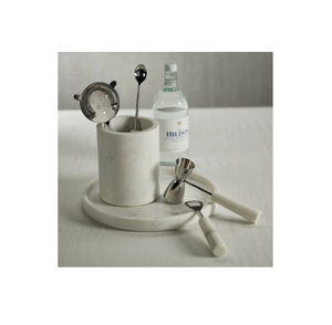 ถังน้ำแข็งแชมเปญไวน์หินอ่อนโบราณพร้อมฐานไม้ตู้แช่ไวน์พร้อมโลโก้ออกแบบได้ตามต้องการขนาดใหญ่ - Product Image 5