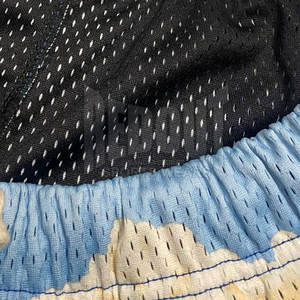 Diseñe sus propios pantalones cortos de malla hechos a medida de fábrica, pantalones cortos de malla transpirables de secado rápido para hombres, pantalones cortos de malla deportivos más vendidos - Product Image 6