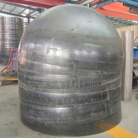 Hémisphères en acier doux forgé de 36 pouces, poli miroir