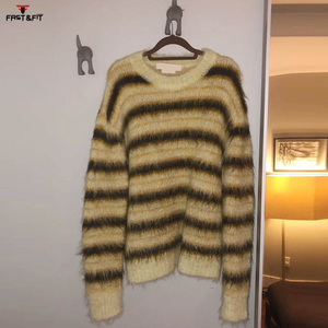 2026 Collection nouvelle mode col rond hiver Design personnalisé respirant laine/cachemire avant séchage rapide pull hommes chandails - Product Image 6