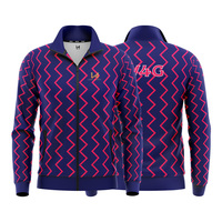Blouson Bomber Unisexe Personnalisé Imprimé Écologique Coupe-Vent Respirant Patchwork Entièrement Zippé Coupe Ample Vêtement de Printemps Formel