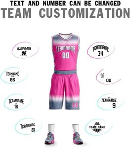 Ensemble de vêtements de basketball unisexe pour adultes, maillot de sport pour couple, uniforme d'équipe, antibactérien, sans manches, rayé, 100% polyester - Product Image 4
