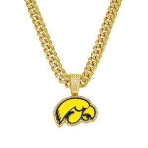 Collares con Colgante de Águila Amarilla Personalizados, Alta Calidad, Estilo Hip-hop de Lujo, Plata de Ley, Rodio, Chapado en Oro de 14K, Moissanita - Product Image 1