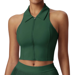 Coton pour femmes pour polo Logo personnalisé respirant tricoté vêtements de golf motif solide vêtements de sport pour les sports décontractés Viet Nam - Product Image 2