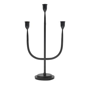 Candelabro de Metal de alambre chapado en oro con diseño de corona para Navidad y boda/decoración del hogar - Product Image 6