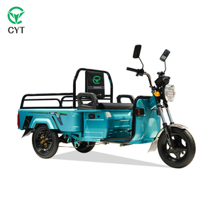 Triciclo Eléctrico de Carga para Adultos CYT, 48V 500W, Capacidad de Carga 300-400kg, Carrocería Abierta, Hecho en <span class=keywords><strong>Jiangsu</strong></span> - Product Image 1
